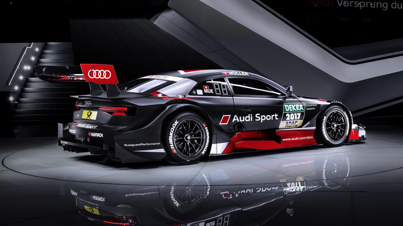 Illustration for article titled GENEVA 2017: I'm having a hard time wrapping my head around the '17-spec Audi RS5 DTM